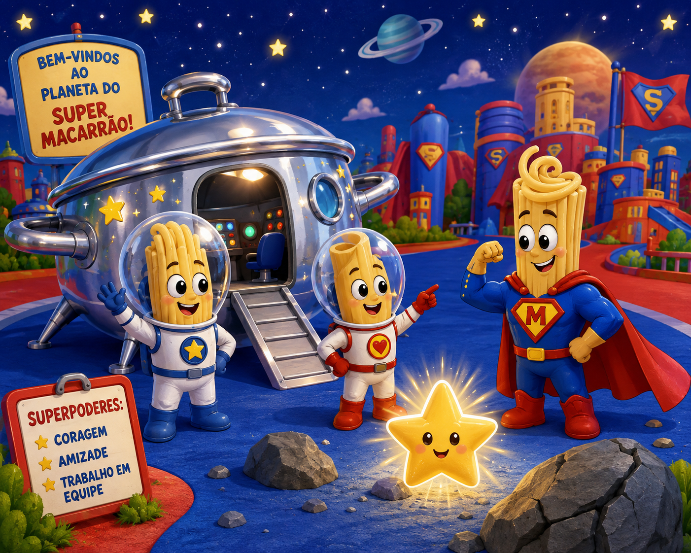 Ilustração de O Planeta do Super-Homem